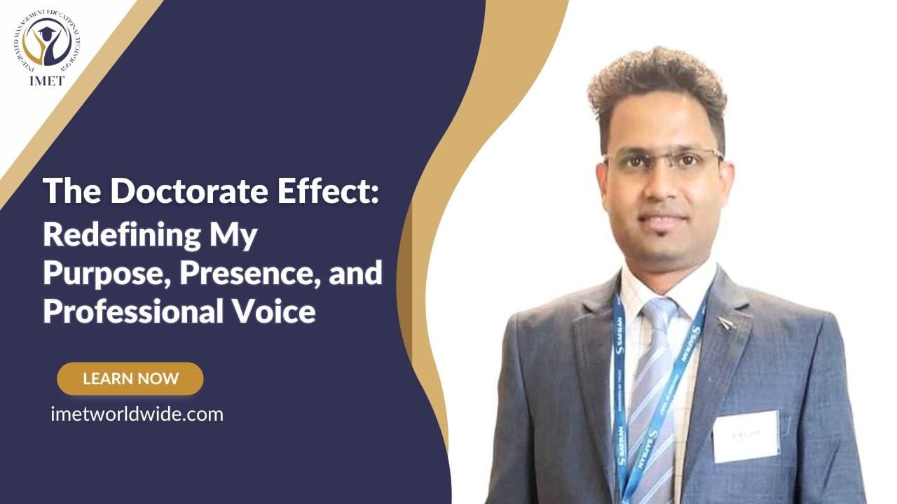 The DBA Effect: Redefining My Purpose, Presence, and Professional Voice