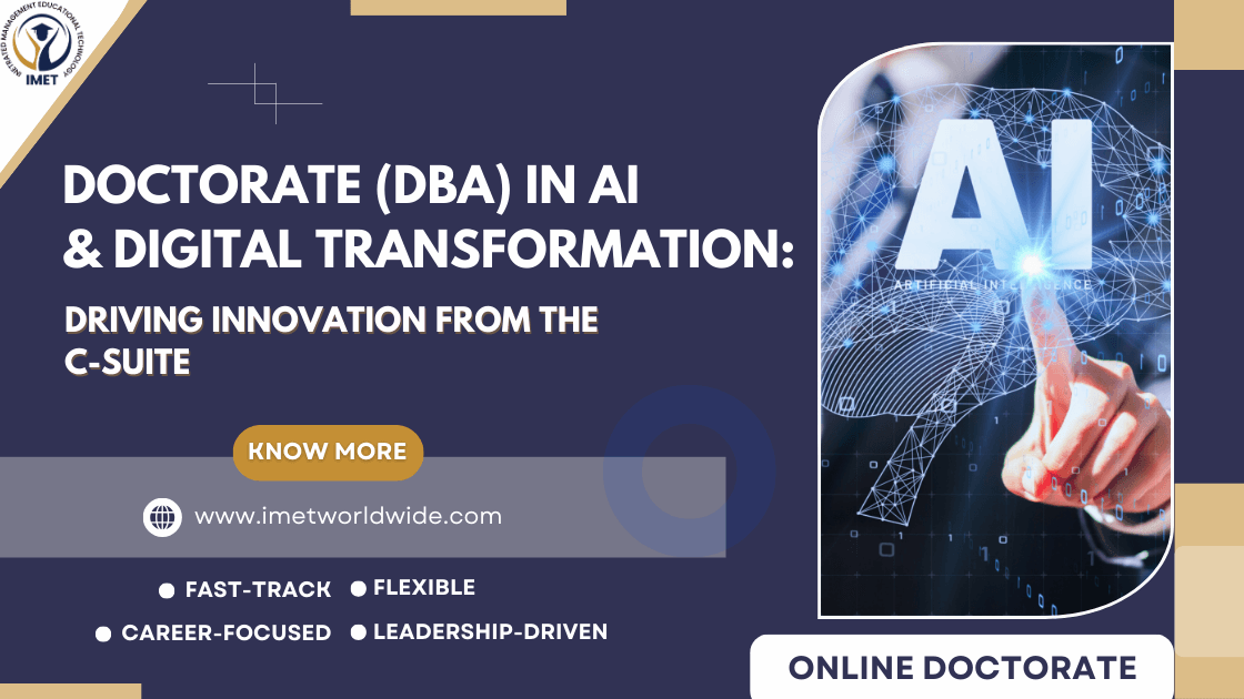 DBA in AI & Digital Transformation: Driving Innovation from the C-Suite