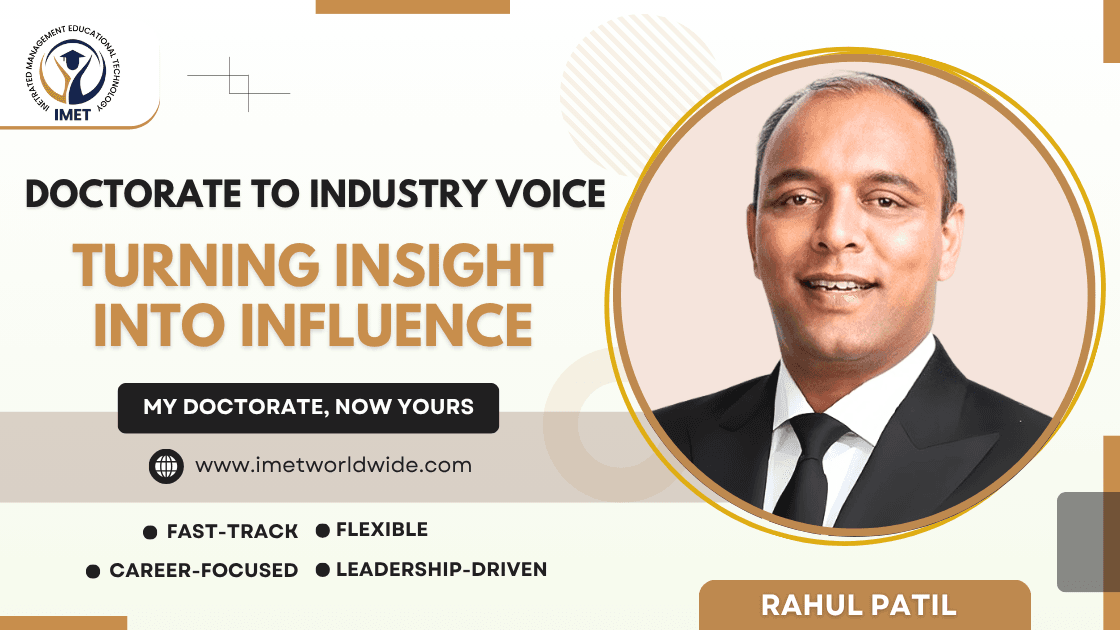 Doctorate to Industry Voice: Dr. Rahul Patil’s Journey in Digital Transformation & Cybersecurity