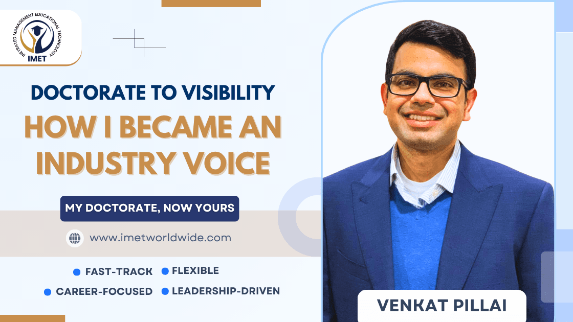 Doctorate to Visibility: How I Became an Industry Voice