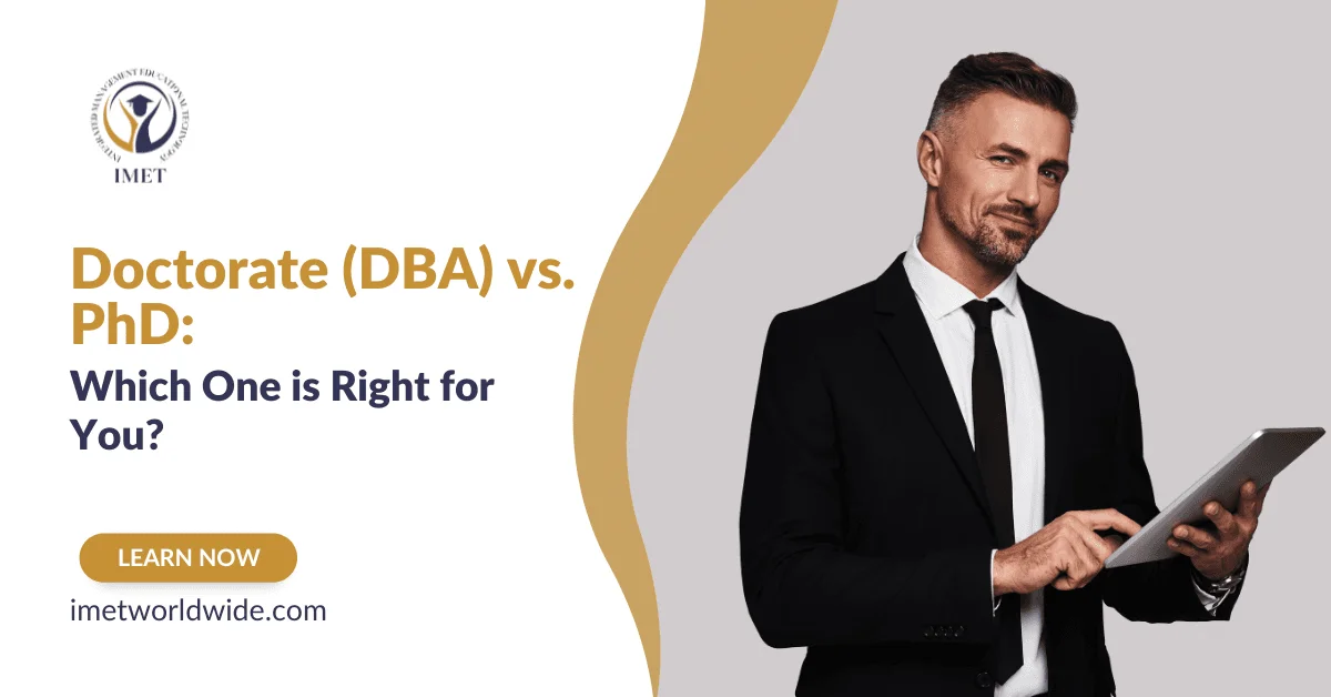 doctorate dba vs phd