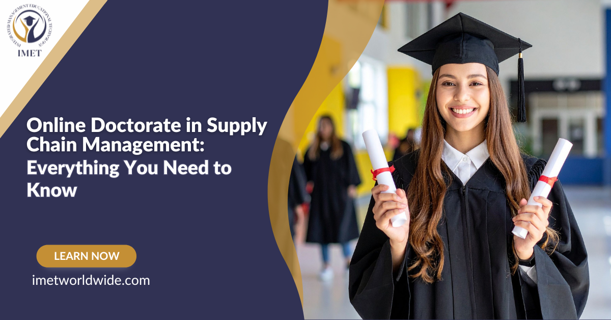 Online Doctorate in Supply Chain Management