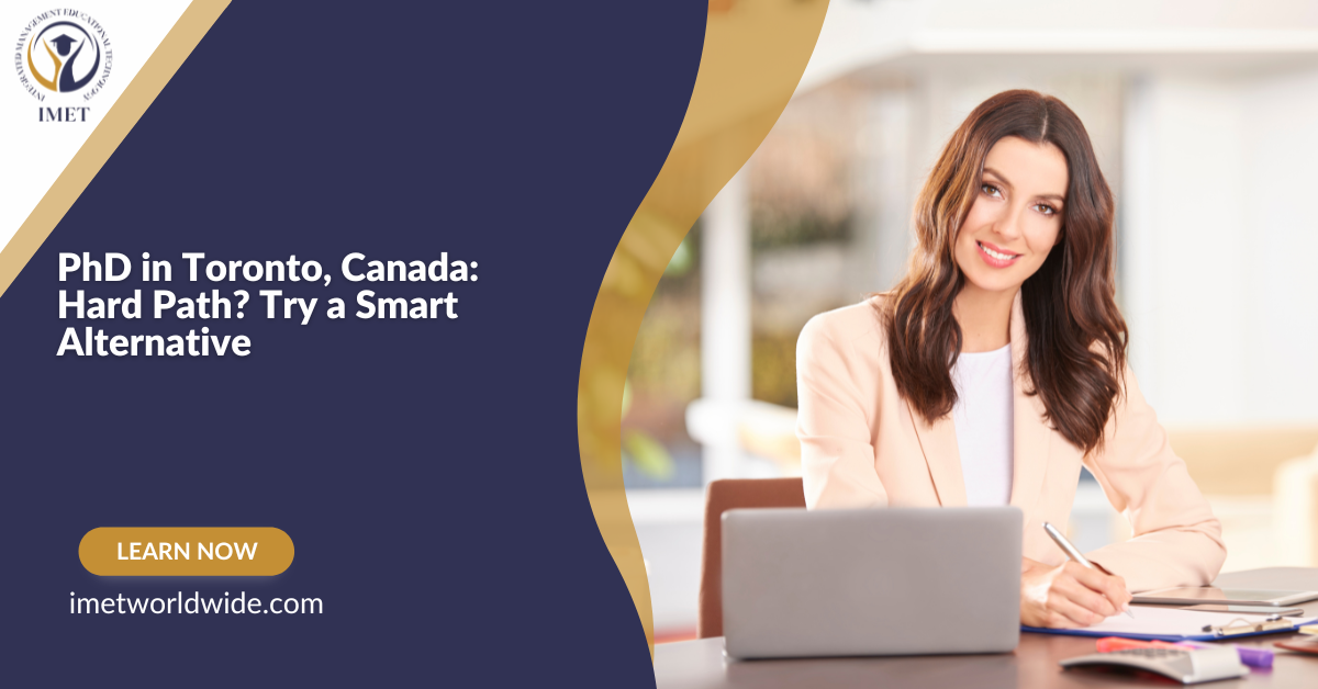 PhD in Toronto Canada