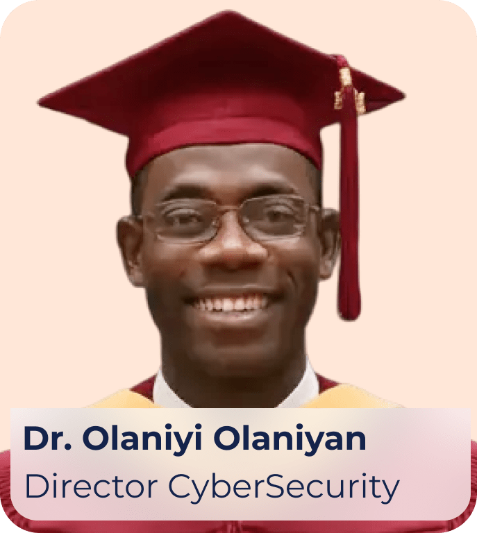 Dr. Olaniyi Olaniyan | Director CyberSecurity