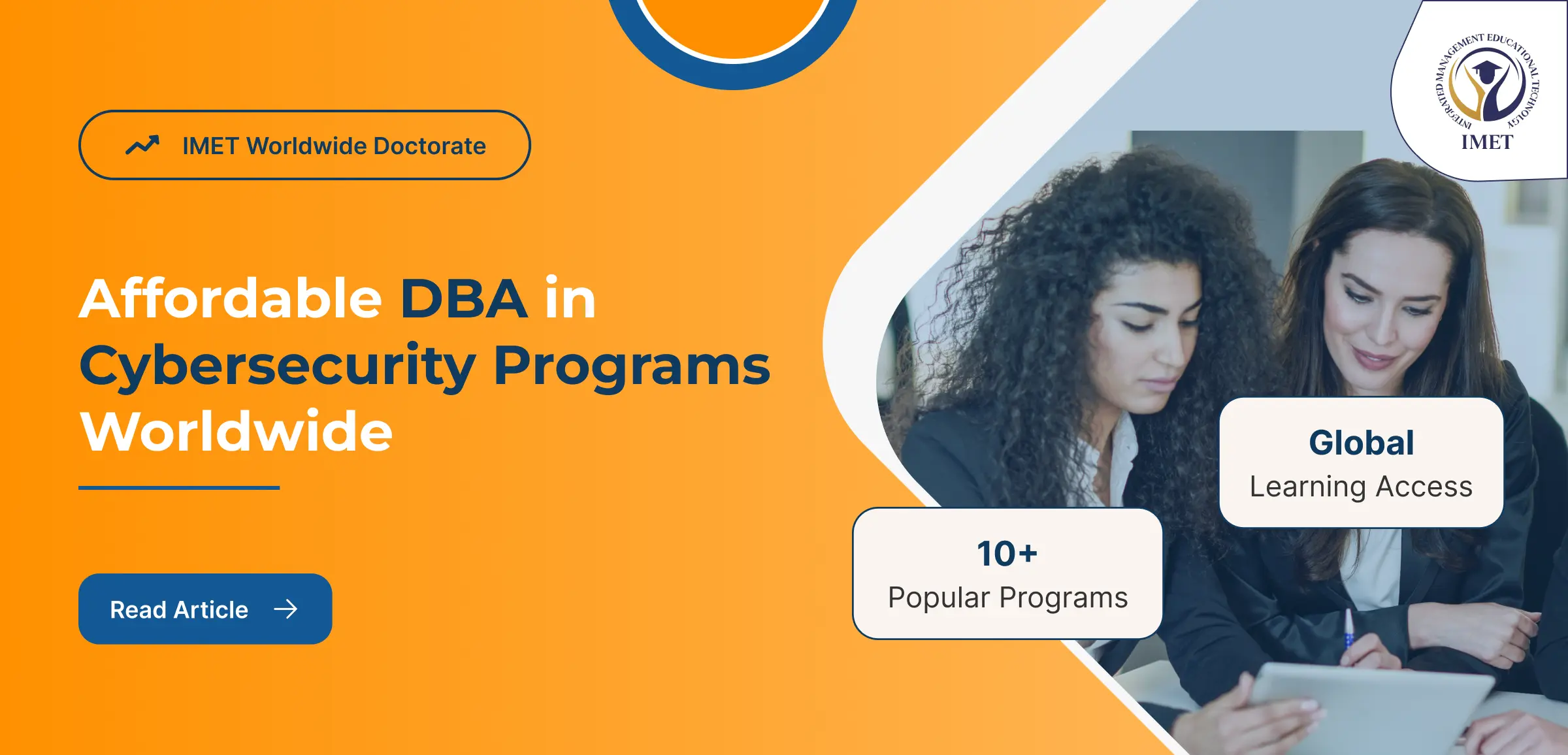Affordable DBA in Cybersecurity Programs Worldwide blog banner